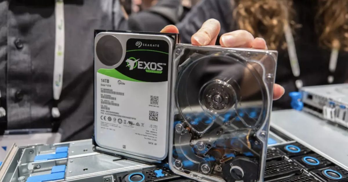 Seagate Exos Hard Drives: Launches 2nd Gen Dual-Actuator HDDs 18TB at 554 MBps 1 Seagate Exos Hard Drives