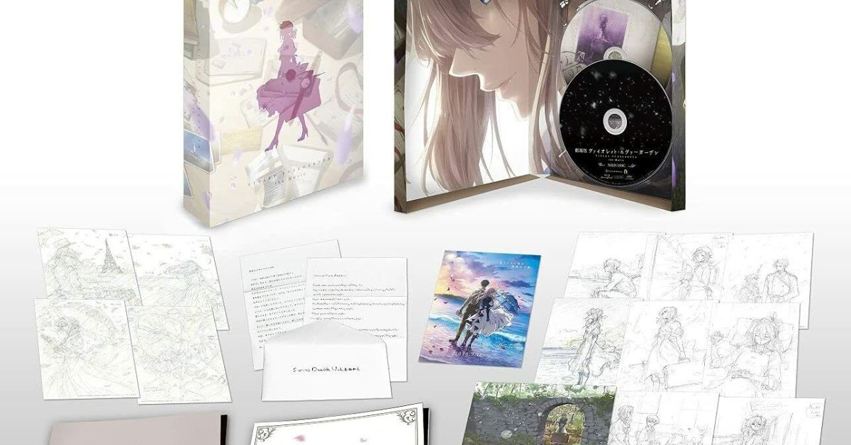 Dates for the 4k and Blu-ray Disc Debut of Violet Evergarden 1 Dates for the 4k and Blu-ray Disc Debut of Violet Evergarden