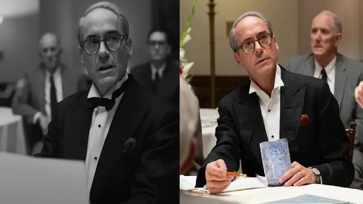 Black And White Oppenheimer Scenes