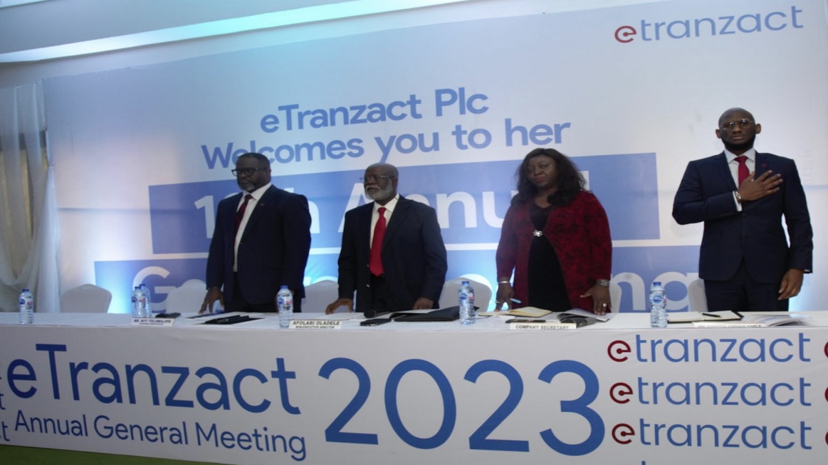 eTranzact records 1.5 million