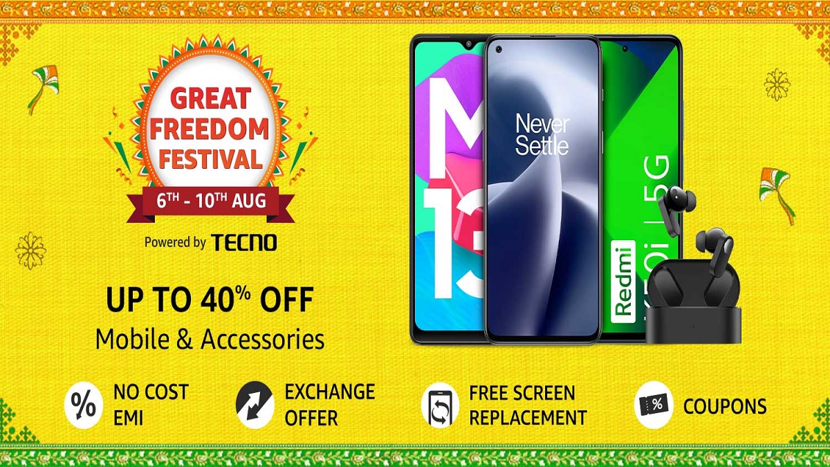 Amazon Great Freedom Festive Sale Live