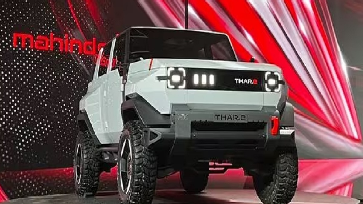 New Mahindra Thar e SUV