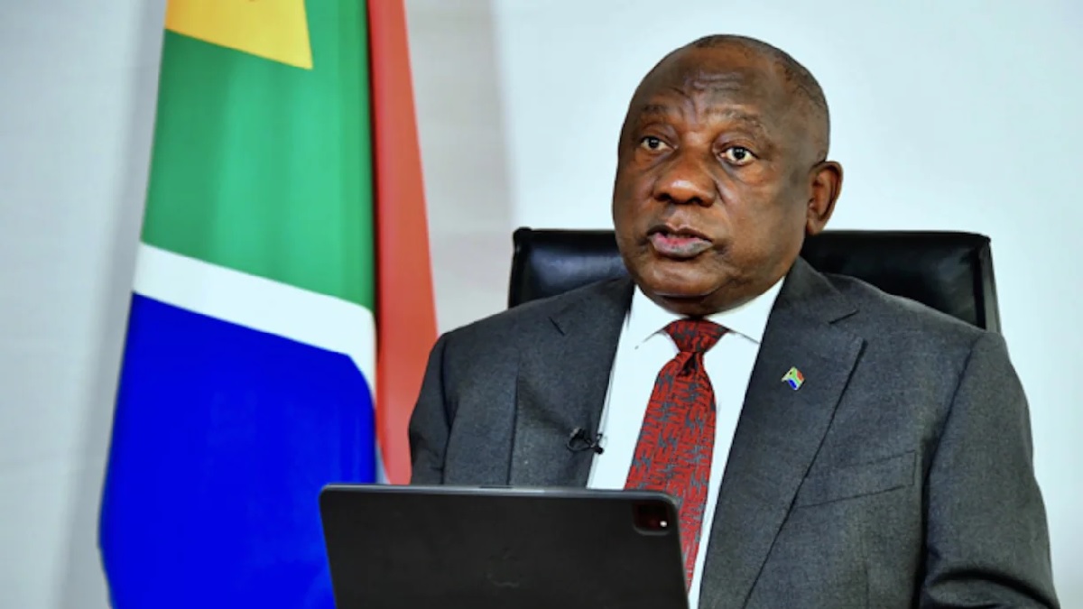 President Cyril Ramaphosa