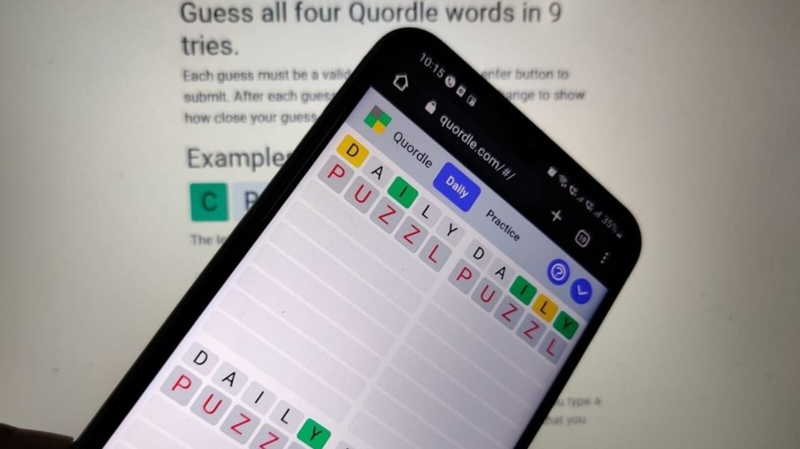 Quordle 582 Answer
