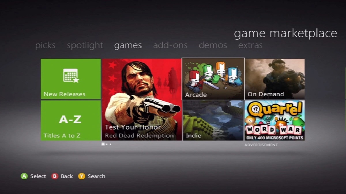 Xbox 360 Store Closing