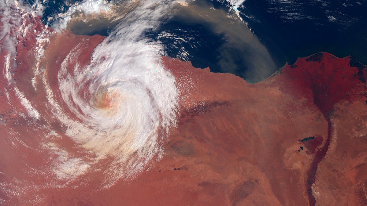 Hurricane Daniel Libya
