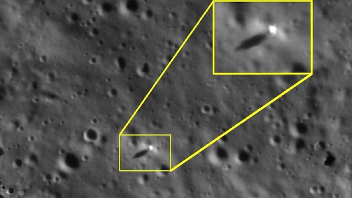 India's Chandrayaan-3 Lander Spotted