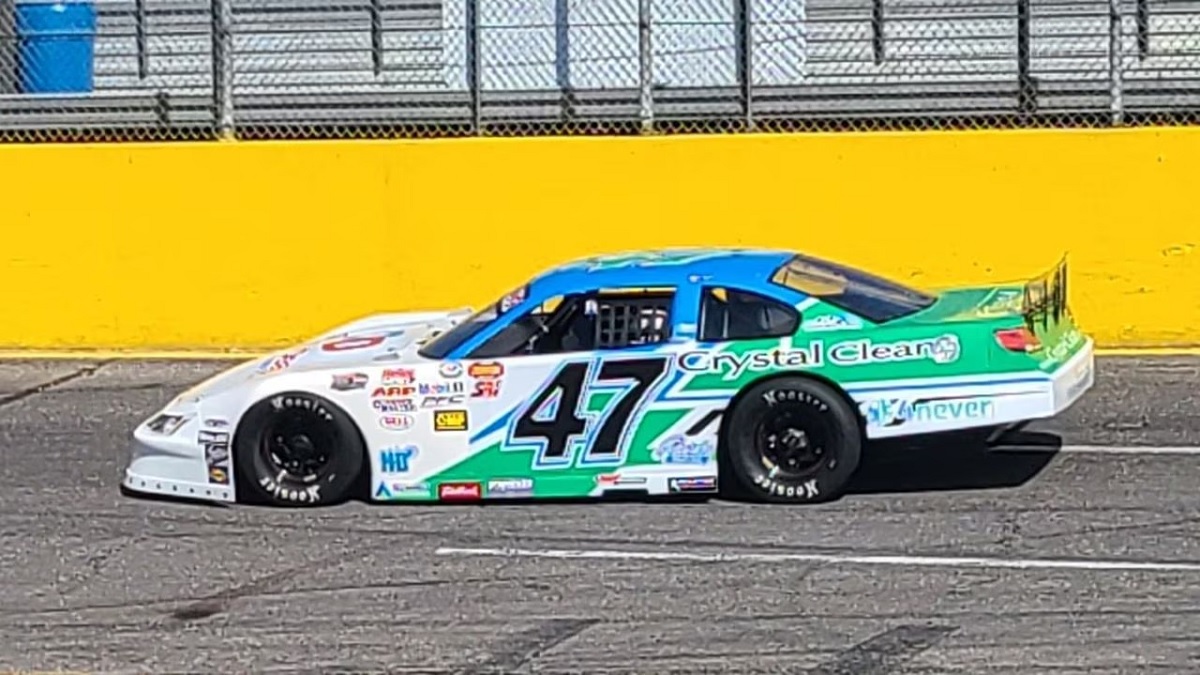 action at Berlin Raceway