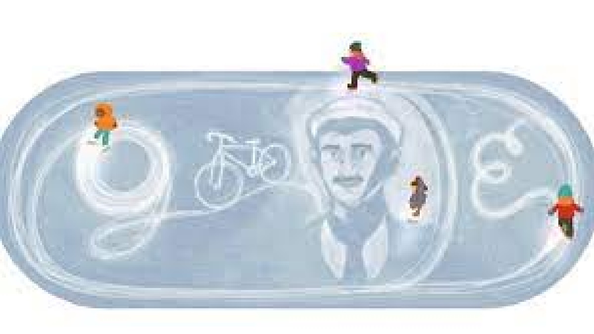 Google celebrates Jaap Eden's 150th birthday with a Doodle 1 Jaap Eden google doodle