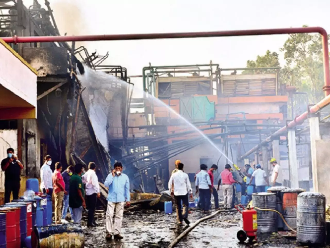 Reactor explosion in pharma company in IDA Bollaram