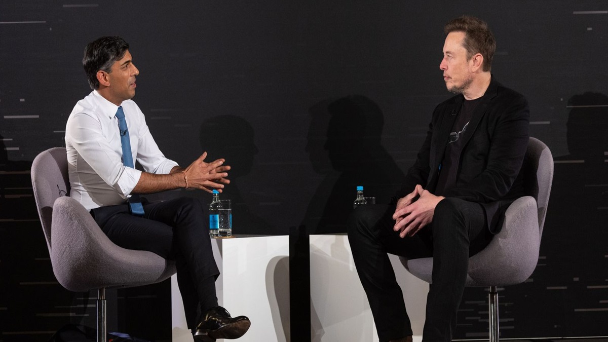 Elon Musk Rishi Sunak