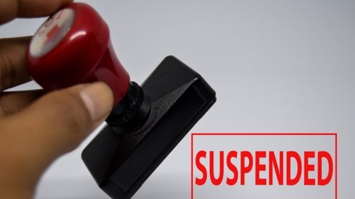 Suspended
