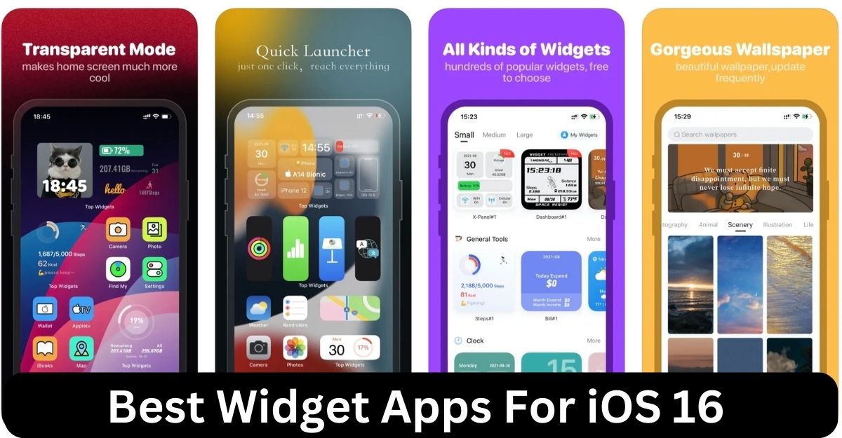 best widget apps for ios 16