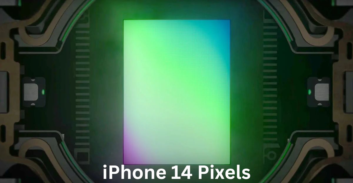 how many pixels iphone 14