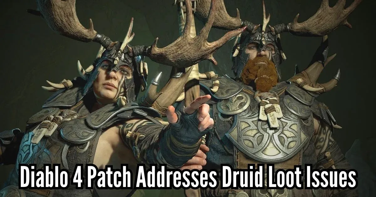 Diablo 4 Patch Addresses Druid Loot Issues