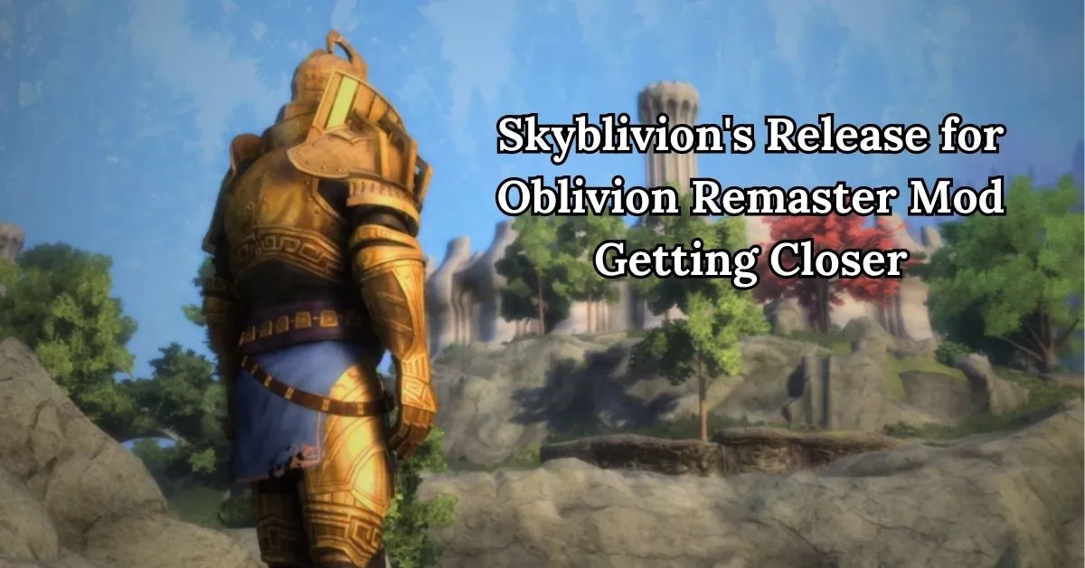 Skyblivion's Release for Oblivion Remaster Mod Getting Closer