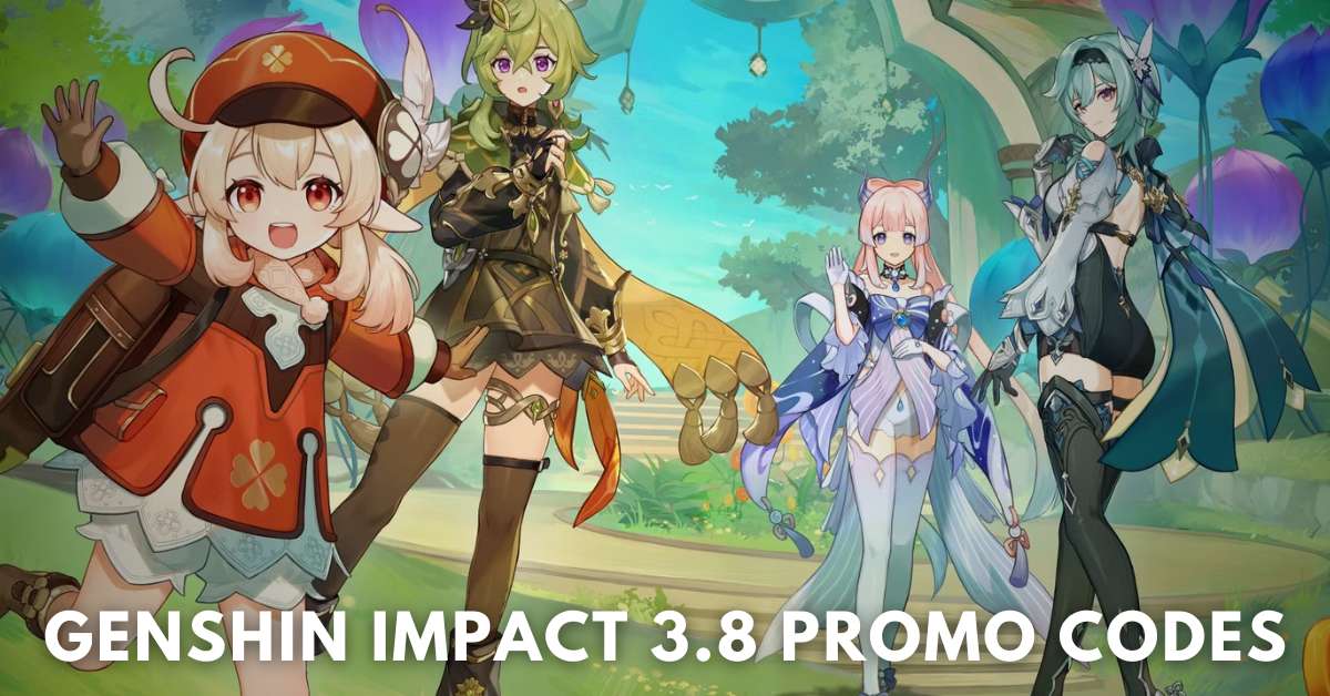 Genshin Impact 3.8 Promo Codes