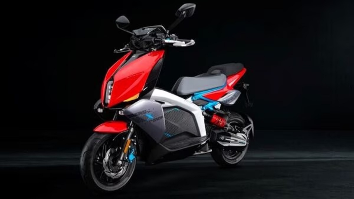 TVS Launches New EV Scooter TVS X