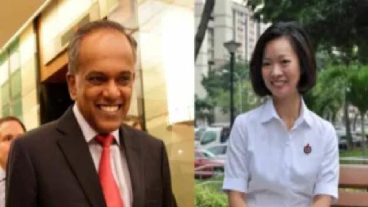 K Shanmugam And Foo Mee Har