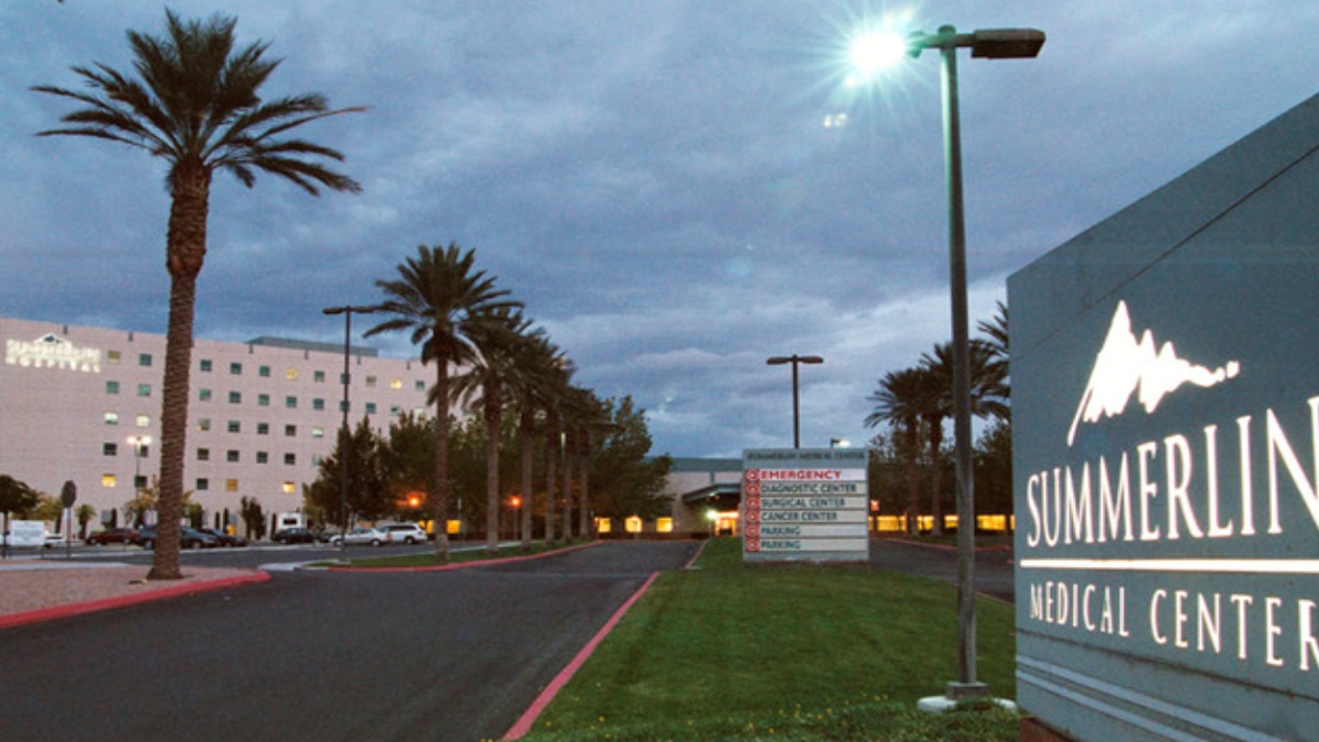 Summerlin Hospital Incident Lockdown at Summerlin Hospital Medical